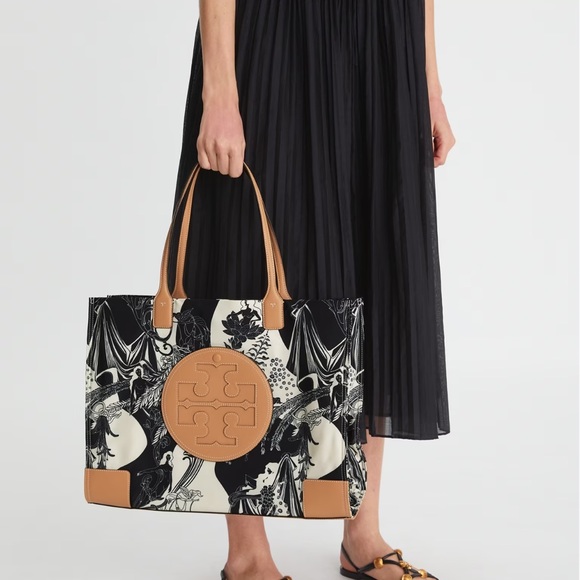 Tory Burch Ella Printed Tote Bag - Picture 3 of 5
